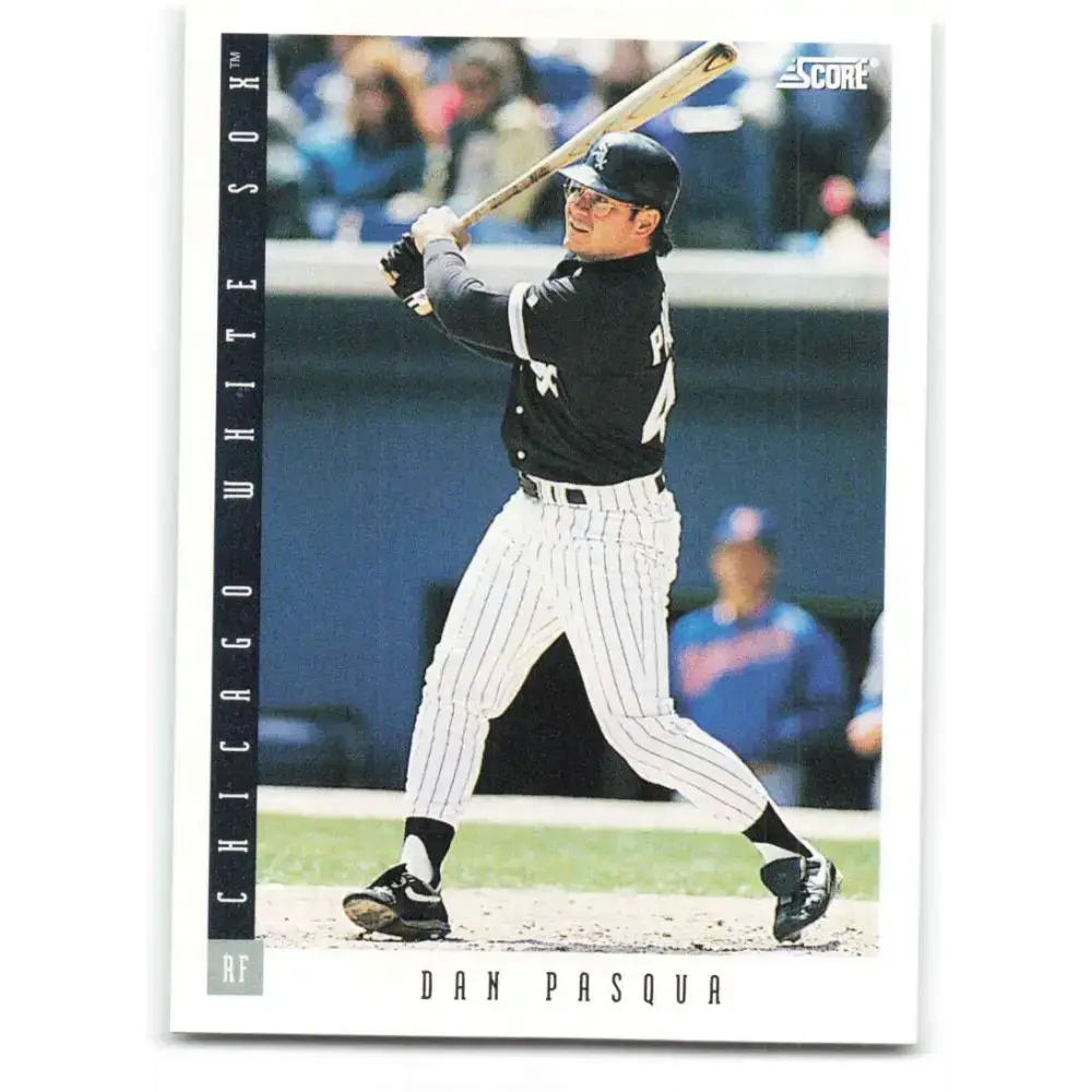1993 Score #210 Dan Pasqua NM-MT Chicago White Sox Baseball Card - Baseball Card Single