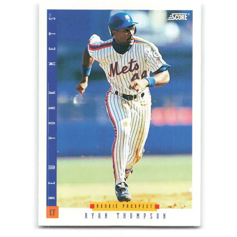 1993 Score #227 Ryan Thompson NM-MT New York Mets Baseball Card - Baseball Card Single