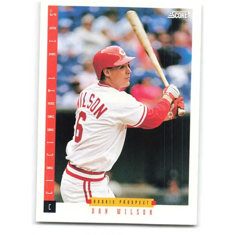 1993 Score #229 Dan Wilson NM-MT Cincinnati Reds Baseball Card - Baseball Card Single