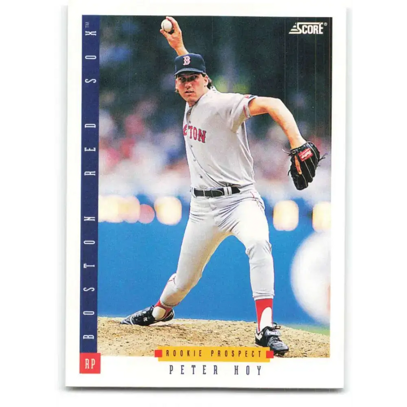 1993 Score #230 Peter Hoy NM-MT Boston Red Sox Baseball Card - Baseball Card Single
