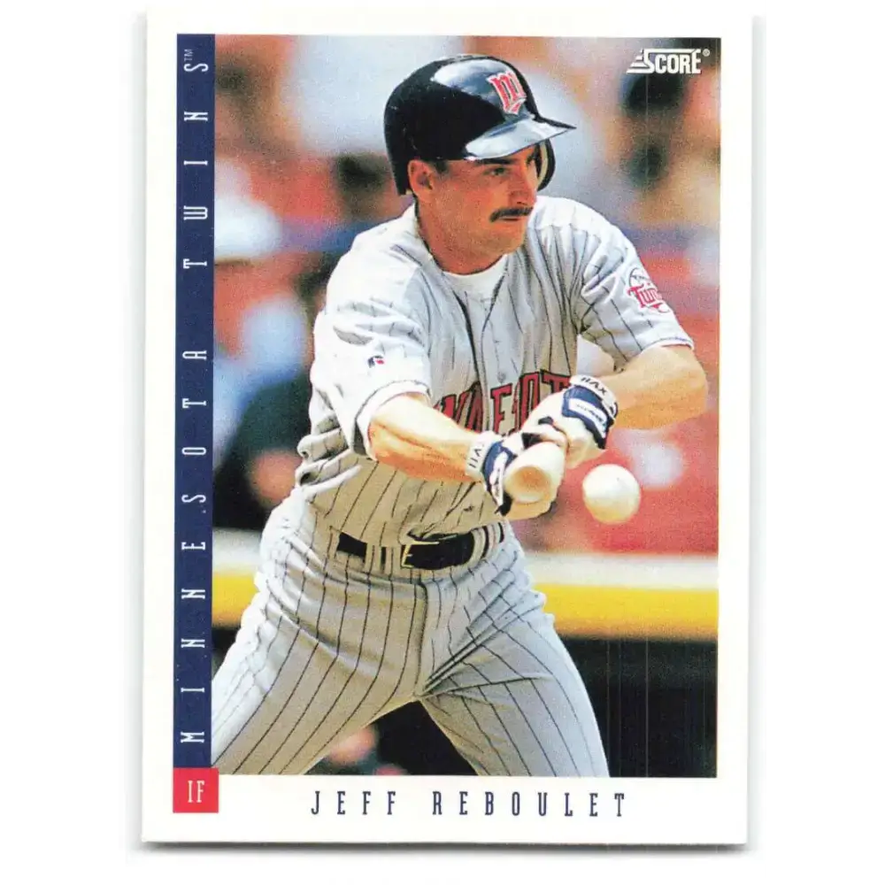 1993 Score #233 Jeff Reboulet NM-MT Minnesota Twins Baseball Card - Baseball Card Single