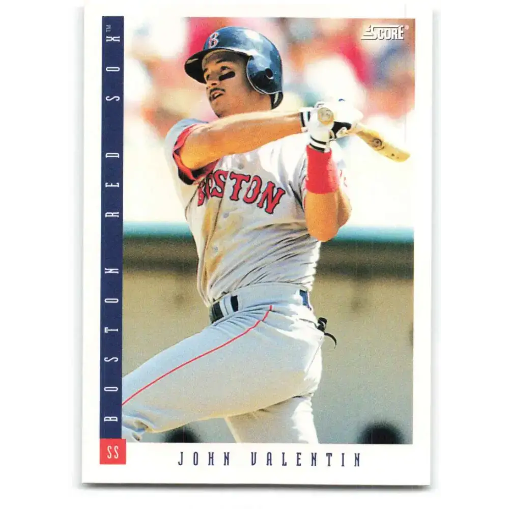 1993 Score #243 John Valentin NM-MT Boston Red Sox Baseball Card - Baseball Card Single