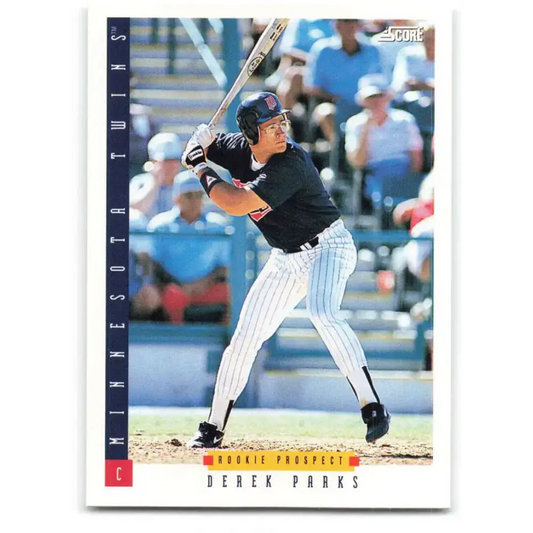 1993 Score #245 Derek Parks NM-MT Minnesota Twins Baseball Card - Baseball Card Single