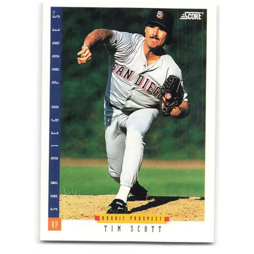 1993 Score #251 Tim Scott NM-MT San Diego Padres Baseball Card - Baseball Card Single