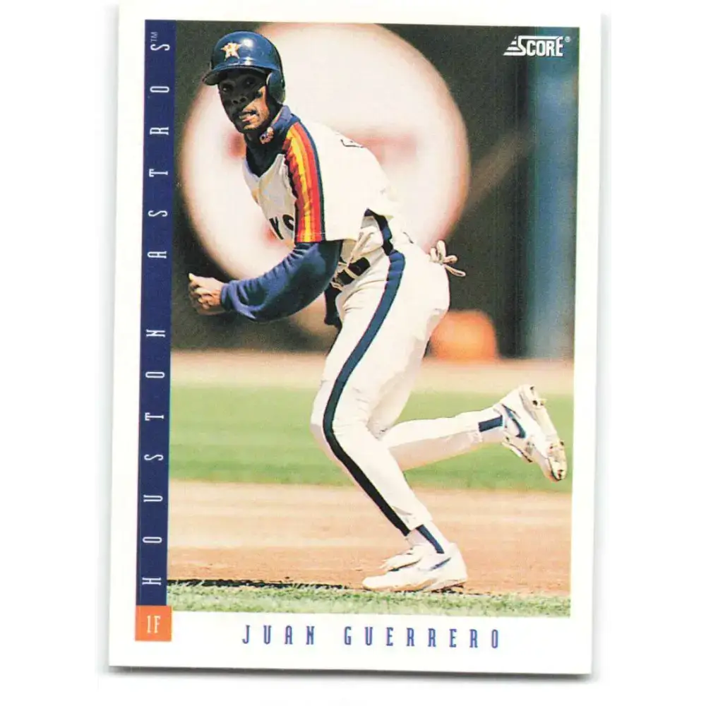 1993 Score #259 Juan Guerrero NM-MT Houston Astros Baseball Card - Baseball Card Single