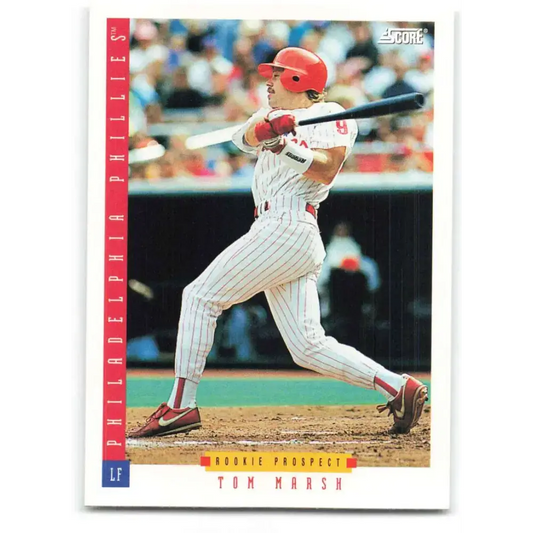 1993 Score #263 Tom Marsh NM-MT Philadelphia Phillies Baseball Card - Baseball Card Single
