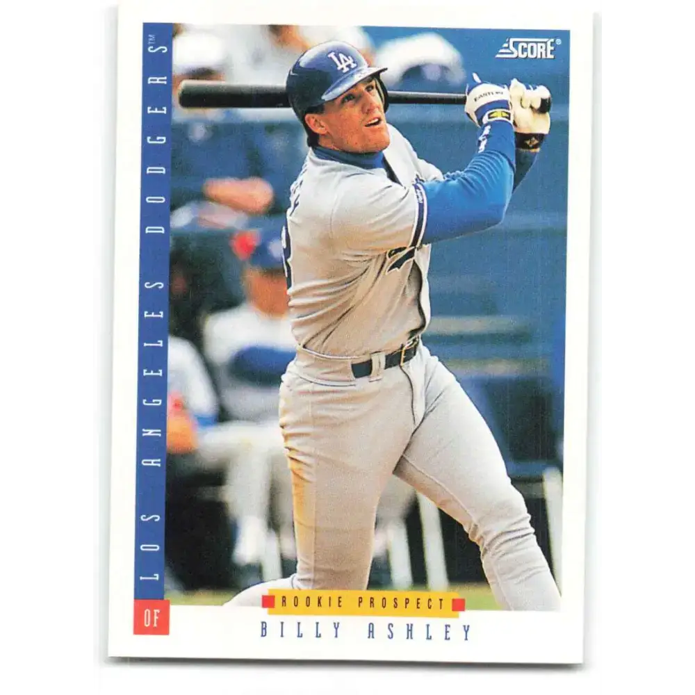 1993 Score #267 Billy Ashley NM-MT Los Angeles Dodgers Baseball Card - Baseball Card Single