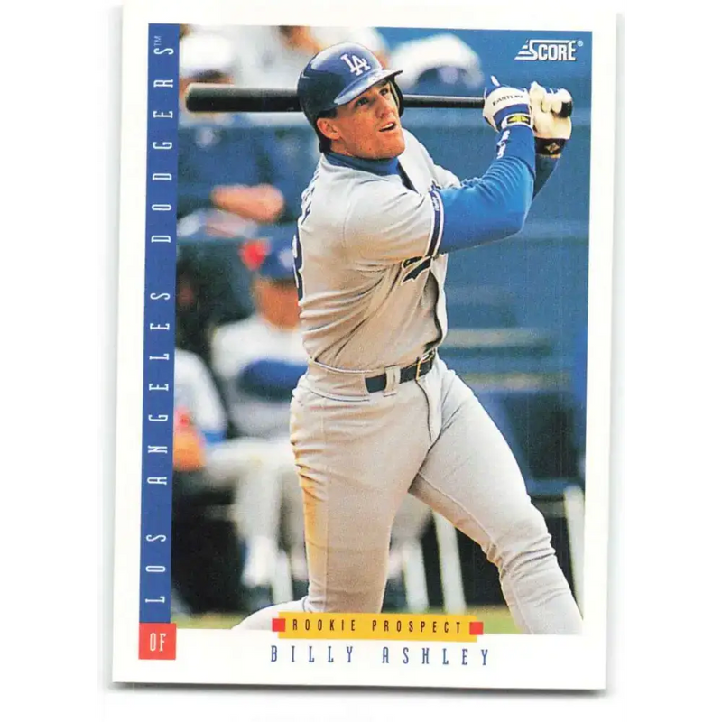 1993 Score #267 Billy Ashley NM-MT Los Angeles Dodgers Baseball Card - Baseball Card Single