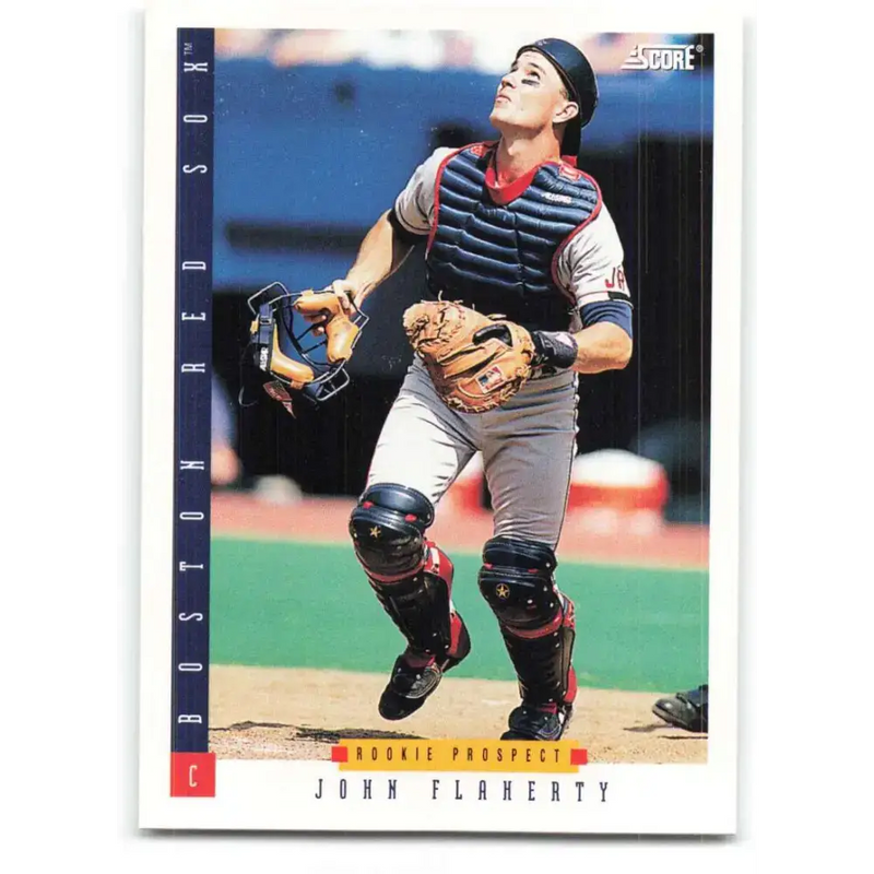 1993 Score #278 John Flaherty NM-MT Boston Red Sox Baseball Card - Baseball Card Single