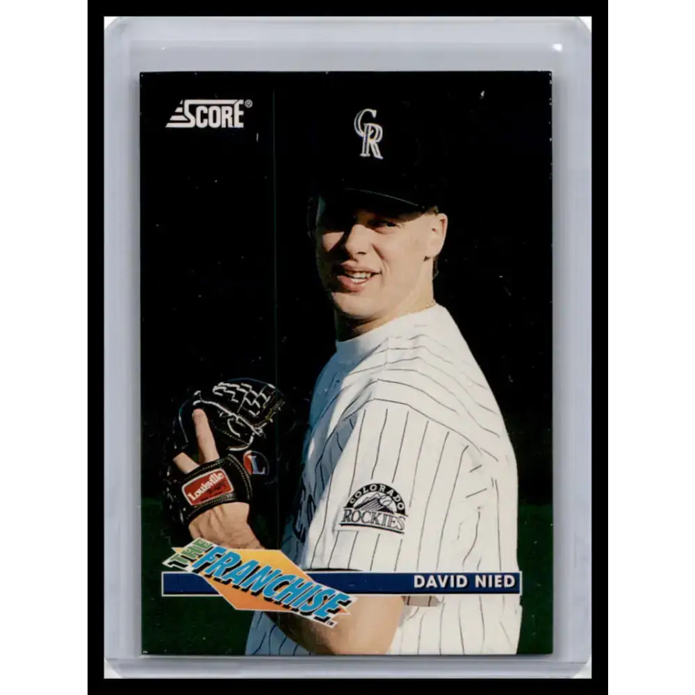 1993 Score #28 David Nied NM-MT Colorado Rockies Baseball Card - Baseball Card Single