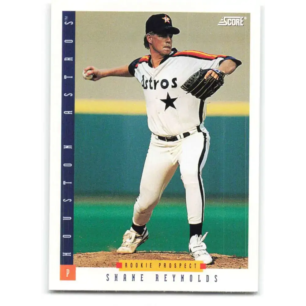 1993 Score #282 Shane Reynolds NM-MT Houston Astros Baseball Card - Baseball Card Single