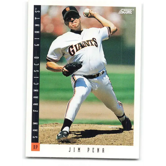1993 Score #288 Jim Pena NM-MT San Francisco Giants Baseball Card - Baseball Card Single