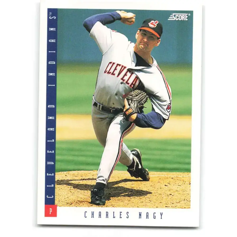 1993 Score #29 Charles Nagy NM-MT Cleveland Indians Baseball Card - Baseball Card Single