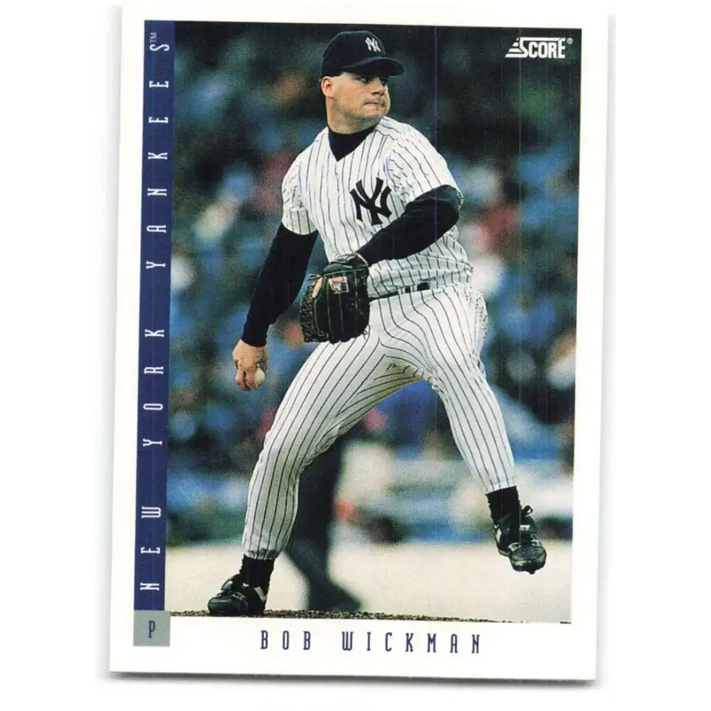 1993 Score #291 Bob Wickman NM-MT New York Yankees Baseball Card - Baseball Card Single