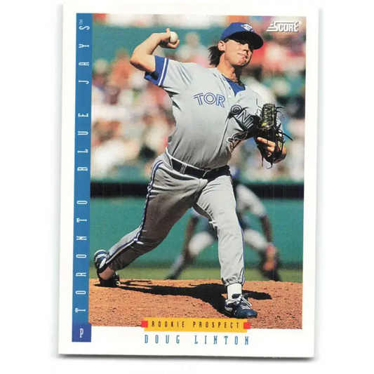 1993 Score #295 Doug Linton NM-MT Toronto Blue Jays Baseball Card - Baseball Card Single