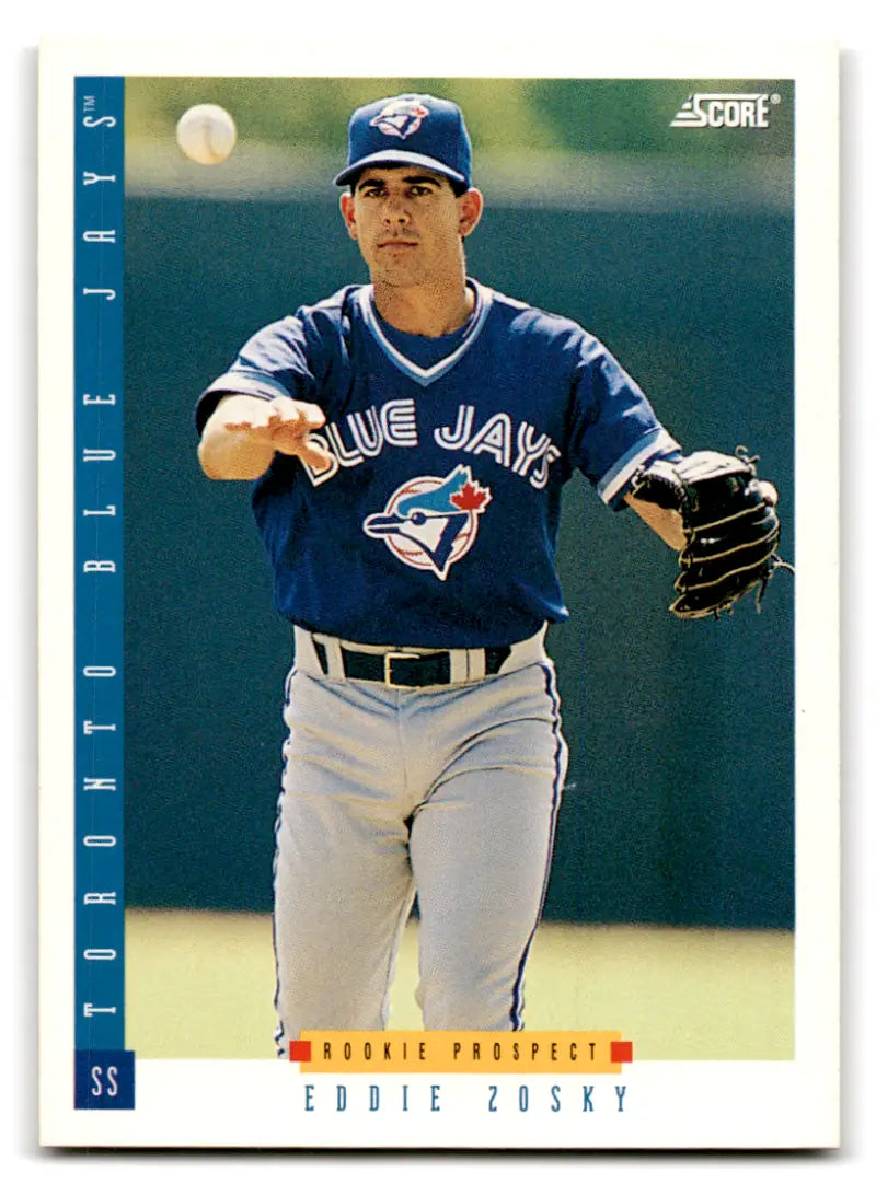 1993 Score #297 Eddie Zosky EX/NM Blue Jays ID:70103 - Baseball Card Single