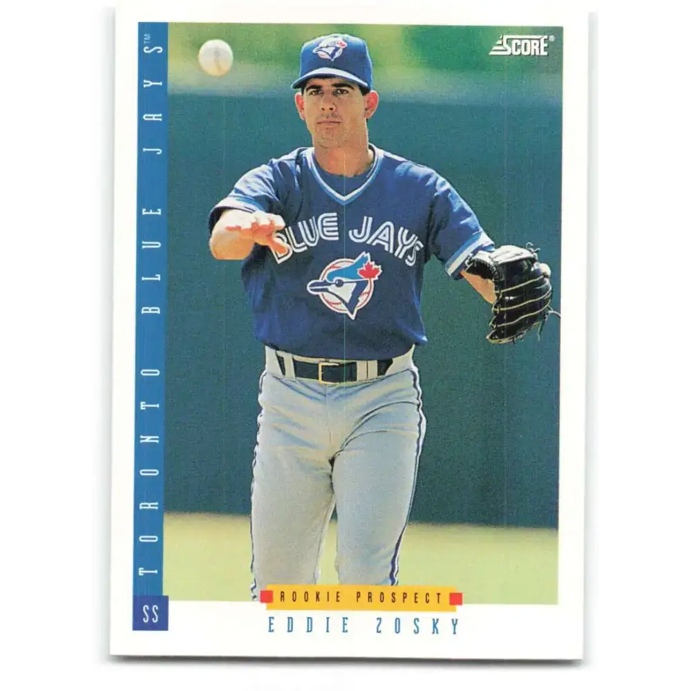 1993 Score #297 Eddie Zosky NM-MT Toronto Blue Jays Baseball Card - Baseball Card Single