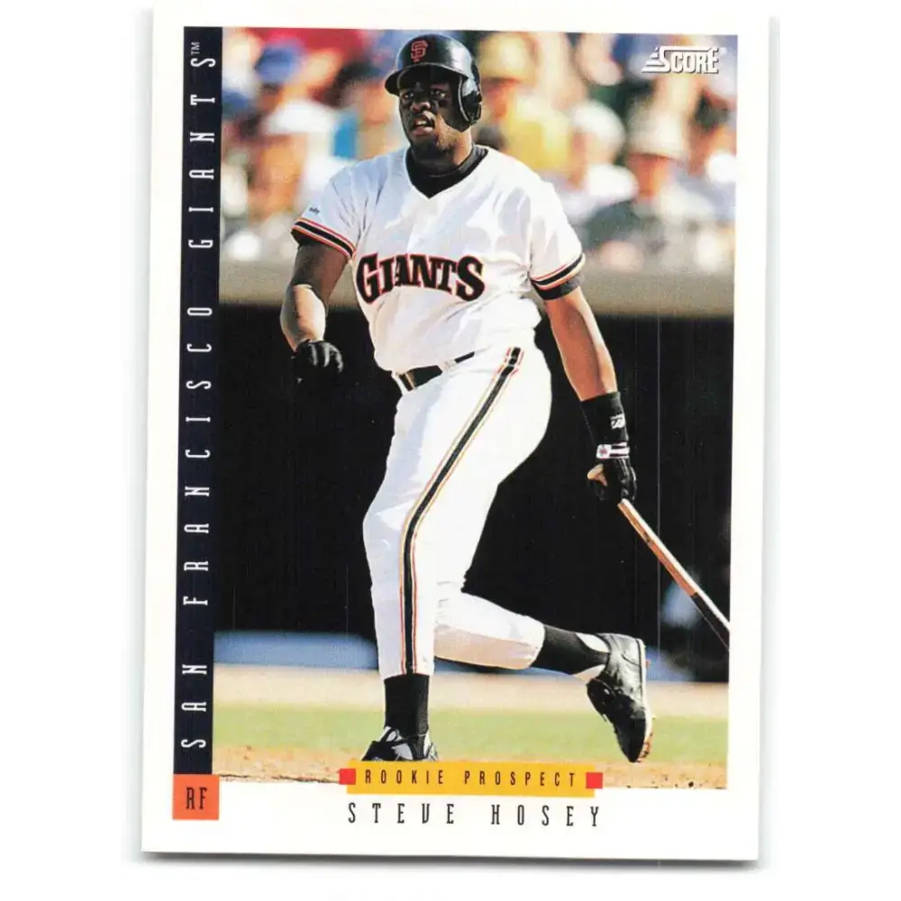 1993 Score #303 Steve Hosey NM-MT San Francisco Giants Baseball Card - Baseball Card Single