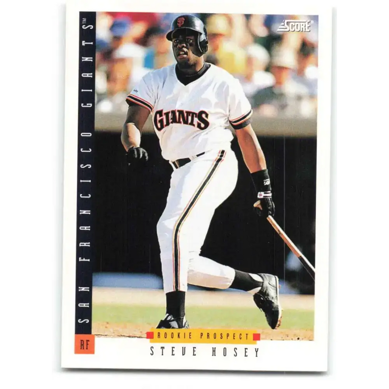 1993 Score #303 Steve Hosey NM-MT San Francisco Giants Baseball Card - Baseball Card Single