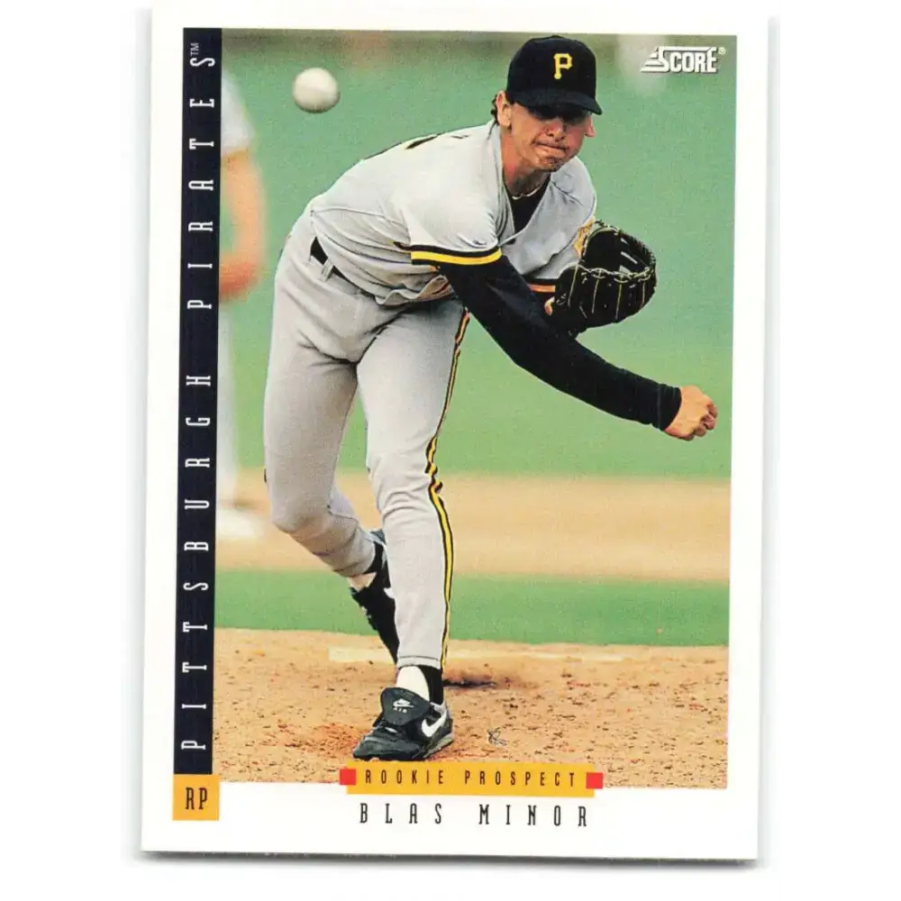 1993 Score #304 Blas Minor NM-MT Pittsburgh Pirates Baseball Card - Baseball Card Single