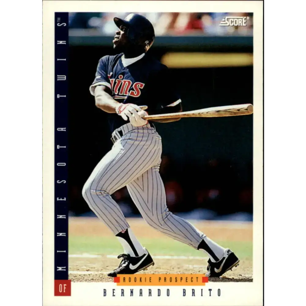 1993 Score #306 Bernardo Brito NM-MT Minnesota Twins Baseball Card - Baseball Card Single