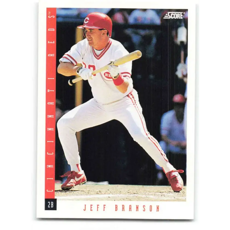 1993 Score #308 Jeff Branson NM-MT Cincinnati Reds Baseball Card - Baseball Card Single