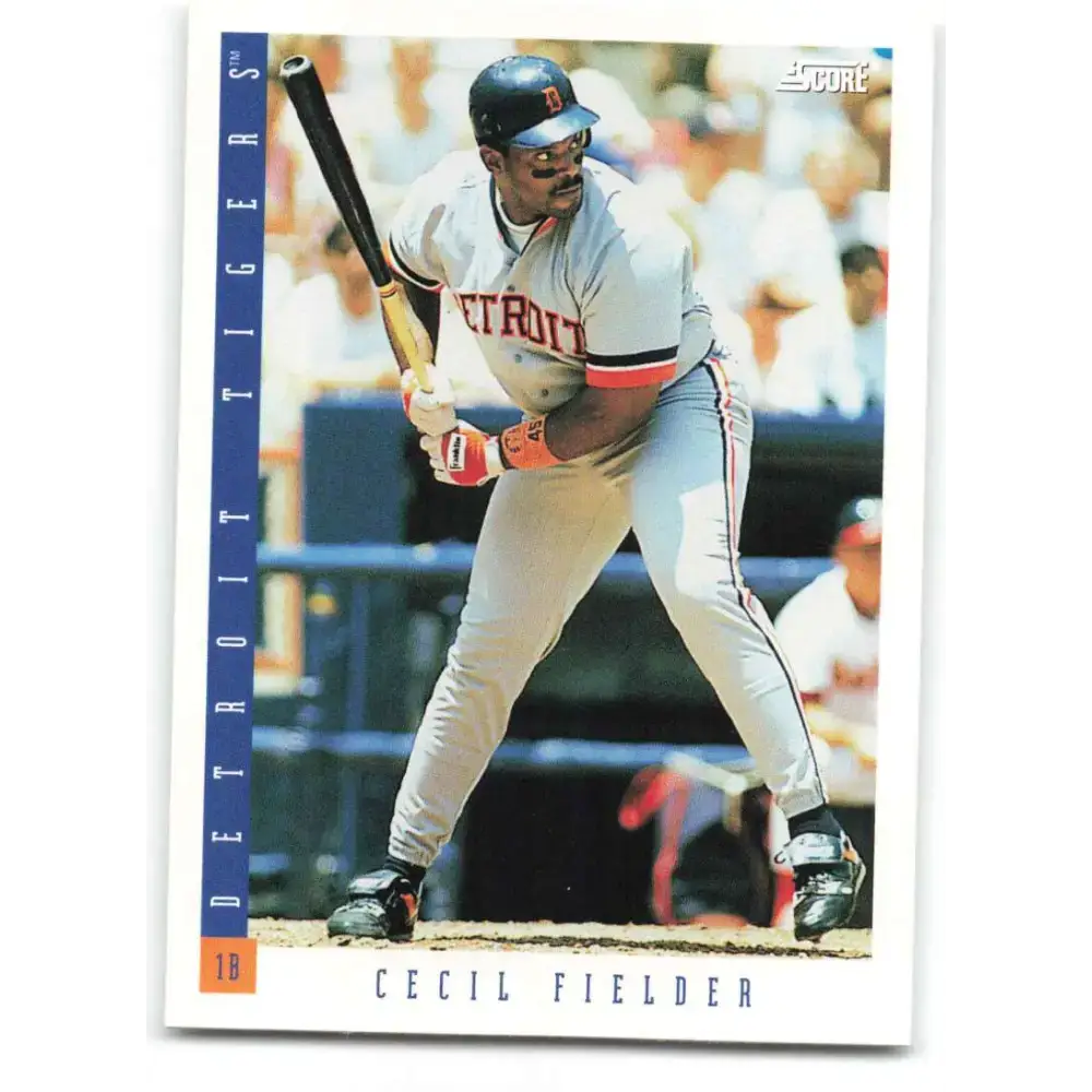 1993 Score #31 Cecil Fielder NM-MT Detroit Tigers Baseball Card - Baseball Card Single