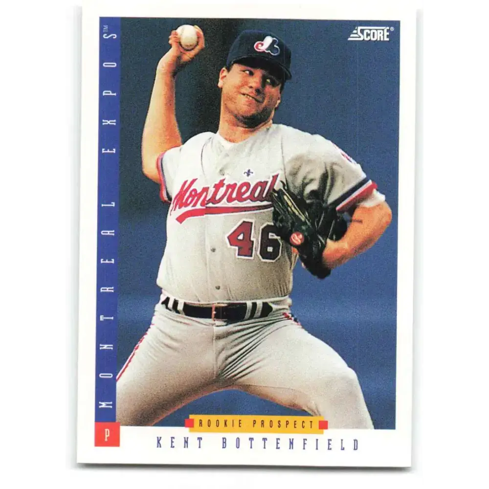 1993 Score #312 Kent Bottenfield NM-MT Montreal Expos Baseball Card - Baseball Card Single