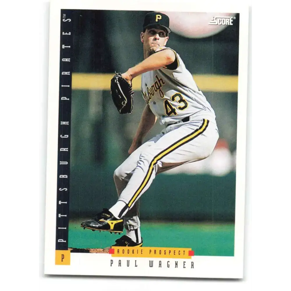 1993 Score #315 Paul Wagner NM-MT Pittsburgh Pirates Baseball Card - Baseball Card Single