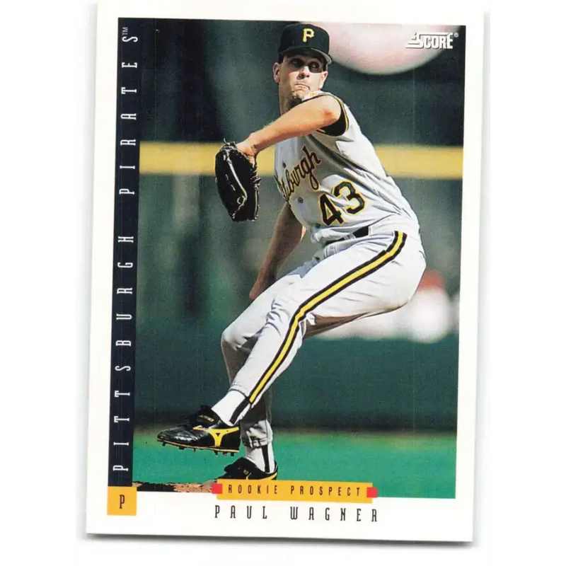 1993 Score #315 Paul Wagner NM-MT Pittsburgh Pirates Baseball Card - Baseball Card Single