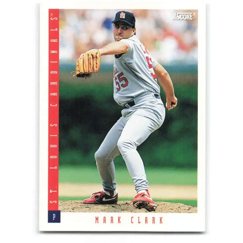 1993 Score #320 Mark Clark NM-MT St. Louis Cardinals Baseball Card - Baseball Card Single