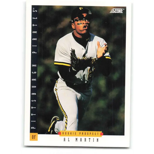 1993 Score #322 Al Martin NM-MT Pittsburgh Pirates Baseball Card - Baseball Card Single