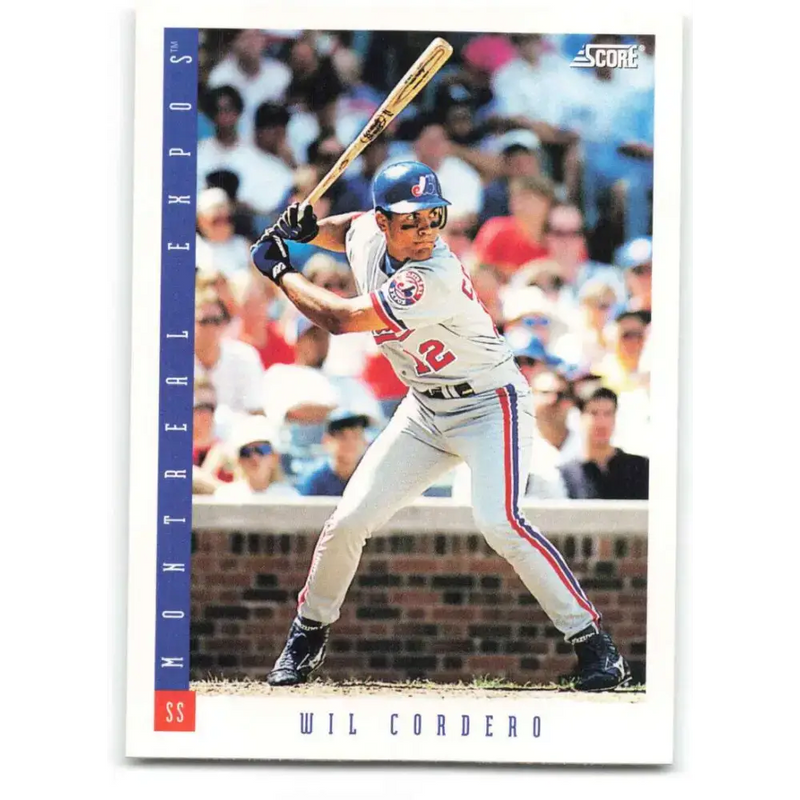 1993 Score #334 Wil Cordero NM-MT Montreal Expos Baseball Card - Baseball Card Single