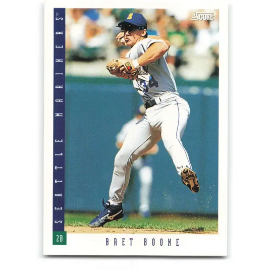 1993 Score #335 Bret Boone NM-MT Seattle Mariners Baseball Card - Baseball Card Single