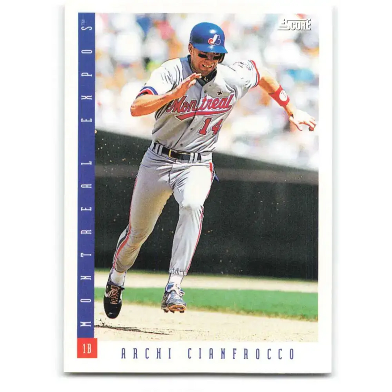 1993 Score #340 Archi Cianfrocco NM-MT Montreal Expos Baseball Card - Baseball Card Single