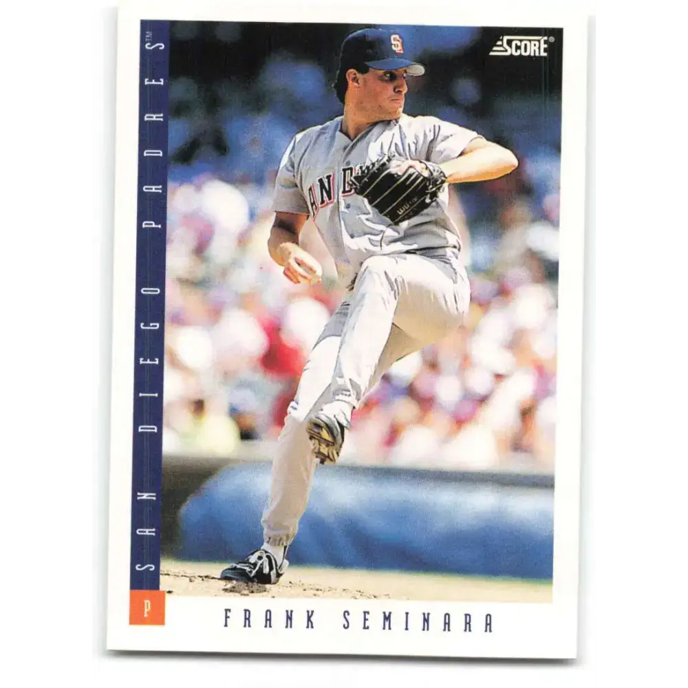 1993 Score #342 Frank Seminara NM-MT San Diego Padres Baseball Card - Baseball Card Single