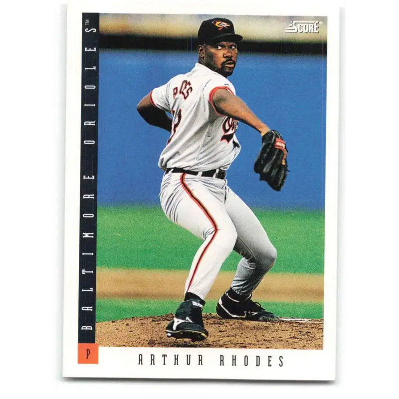 1993 Score #360 Arthur Rhodes NM-MT Baltimore Orioles Baseball Card - Baseball Card Single
