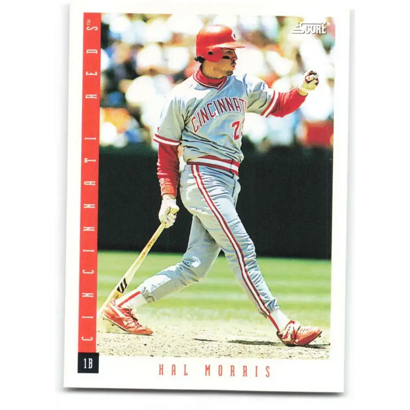 1993 Score #38 Hal Morris NM-MT Cincinnati Reds Baseball Card - Baseball Card Single