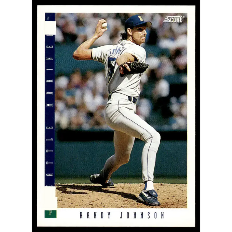 1993 Score #384 Randy Johnson NM-MT Seattle Mariners Baseball Card - Baseball Card Single