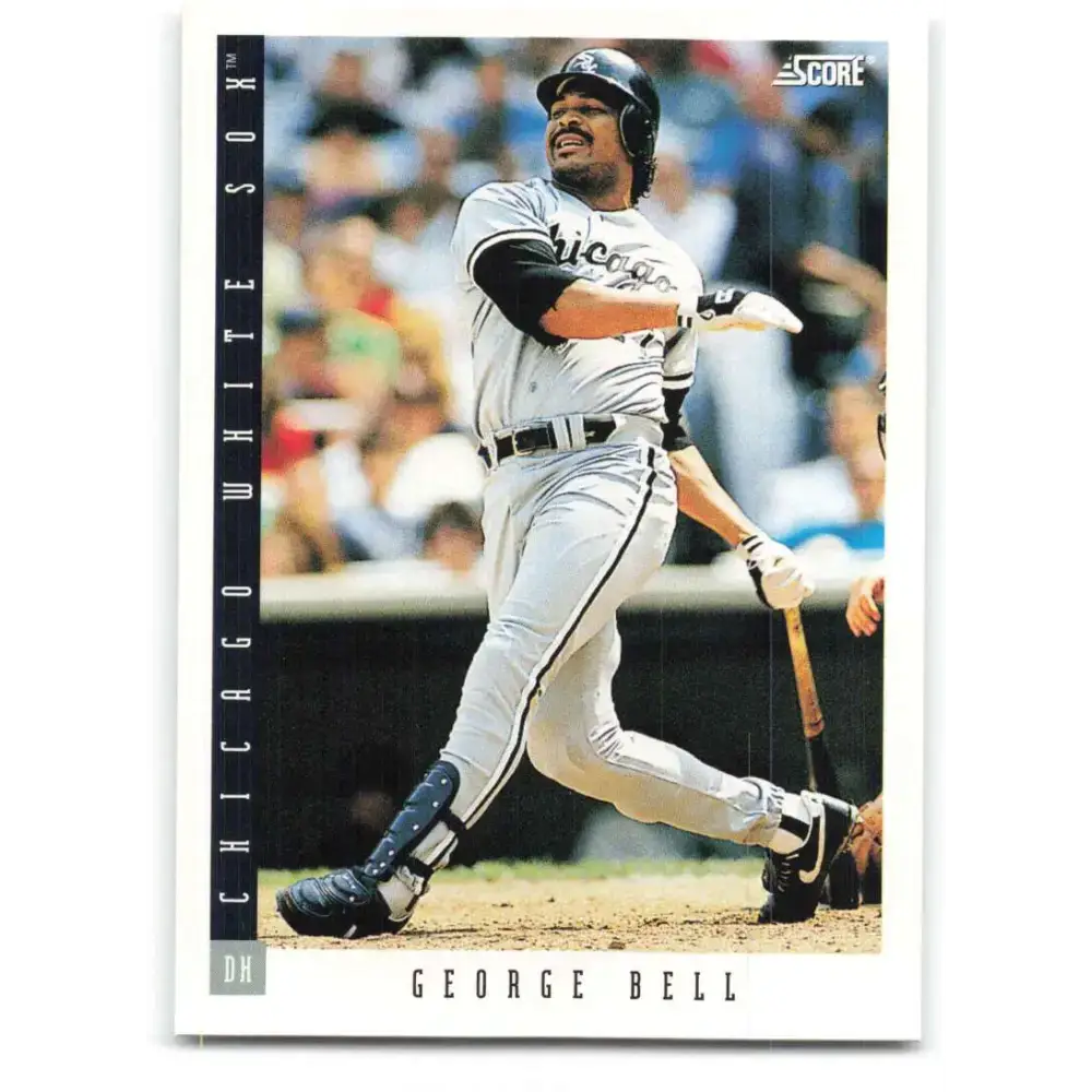 1993 Score #387 George Bell NM-MT Chicago White Sox Baseball Card - Baseball Card Single