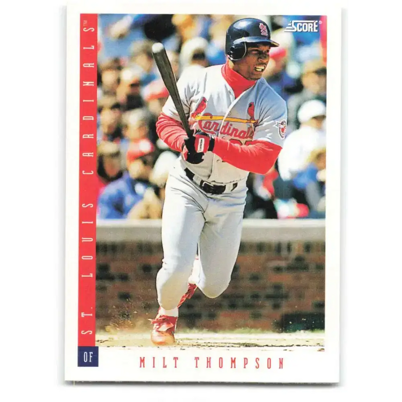 1993 Score #397 Milt Thompson NM-MT St. Louis Cardinals Baseball Card - Baseball Card Single