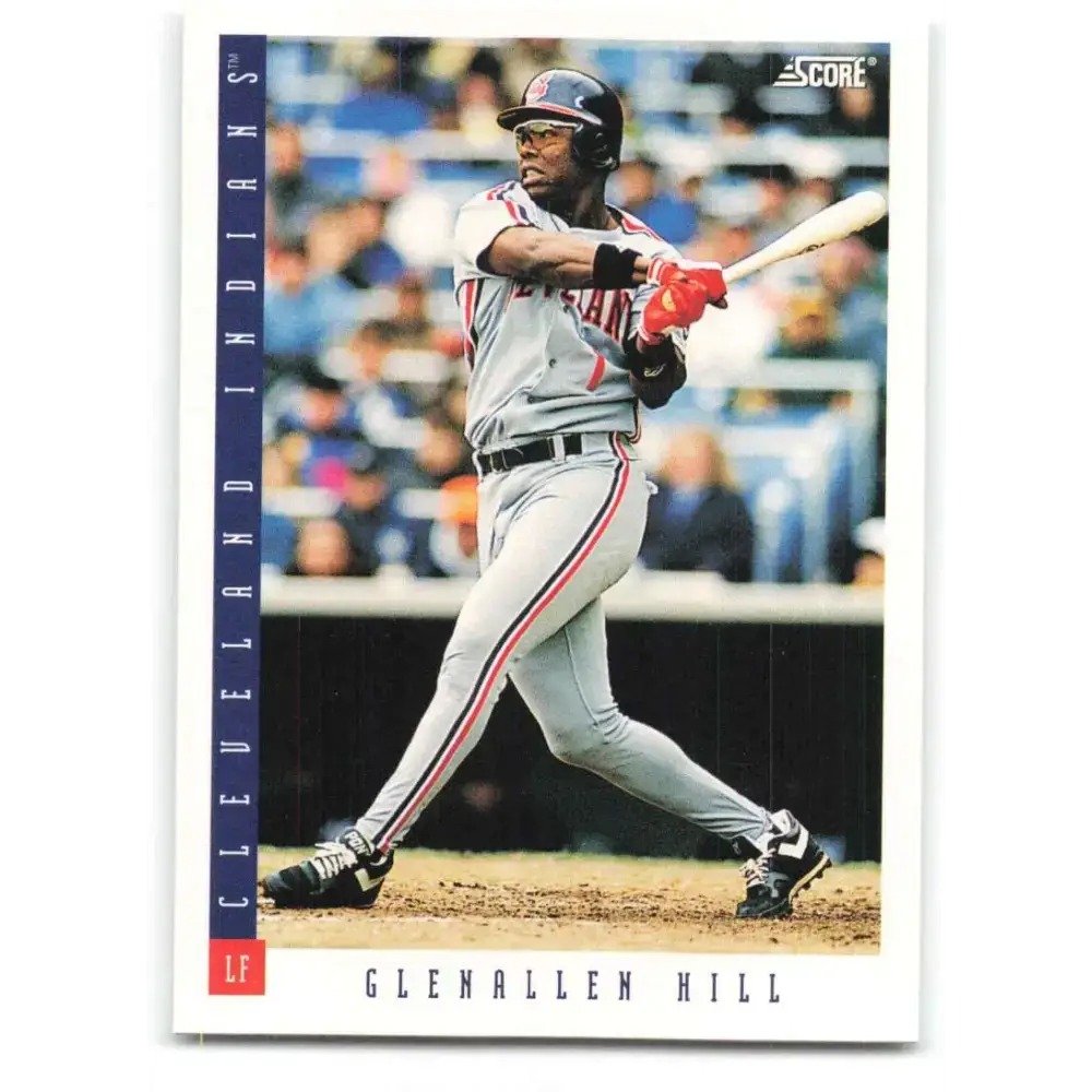 1993 Score #398 Glenallen Hill NM-MT Cleveland Indians Baseball Card - Baseball Card Single