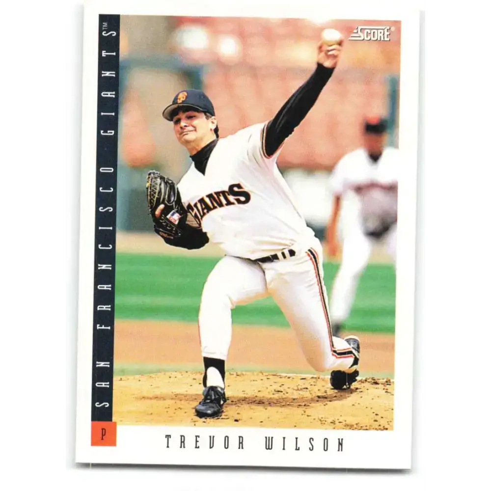 1993 Score #401 Trevor Wilson NM-MT San Francisco Giants Baseball Card - Baseball Card Single