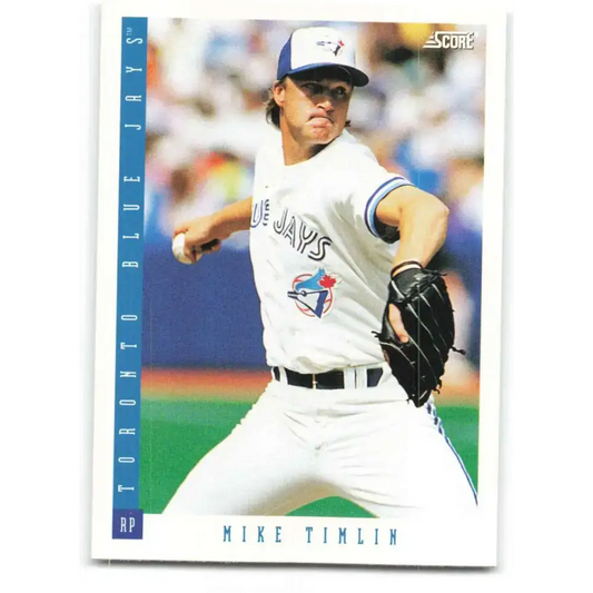 1993 Score #410 Mike Timlin NM-MT Toronto Blue Jays Baseball Card - Baseball Card Single