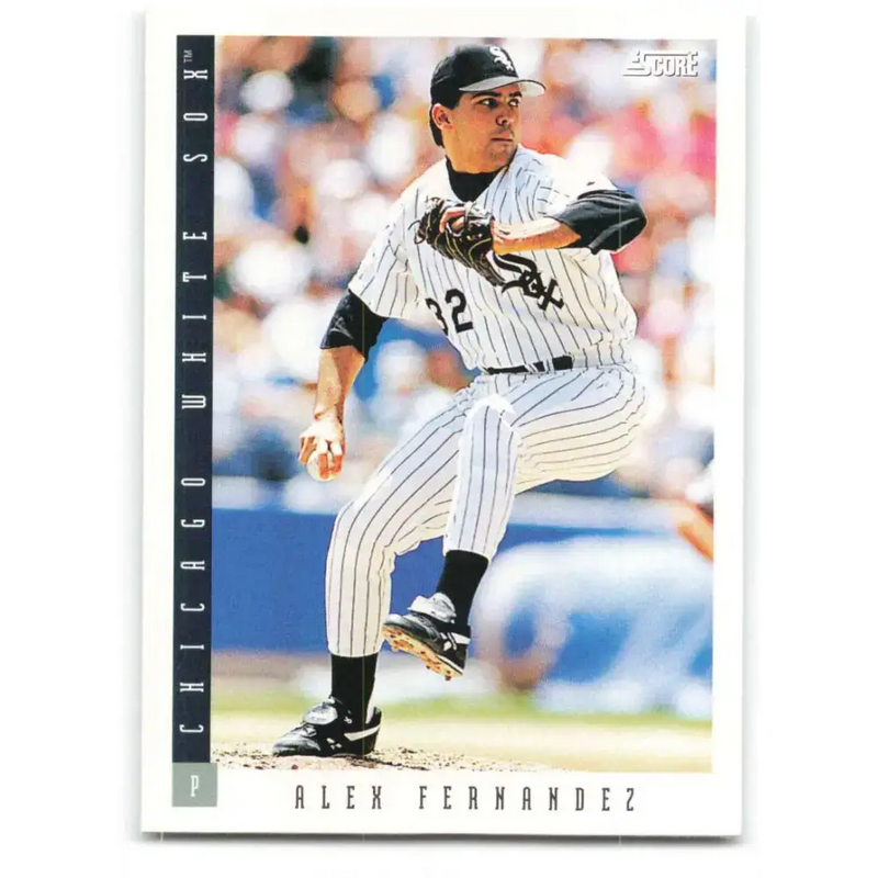 1993 Score #412 Alex Fernandez NM-MT Chicago White Sox Baseball Card - Baseball Card Single