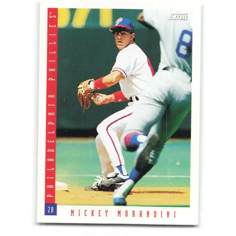 1993 Score #415 Mickey Morandini NM-MT Philadelphia Phillies Baseball Card - Baseball Card Single