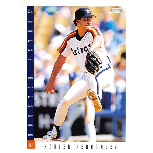 1993 Score #417 Xavier Hernandez NM-MT Houston Astros Baseball Card - Baseball Card Single