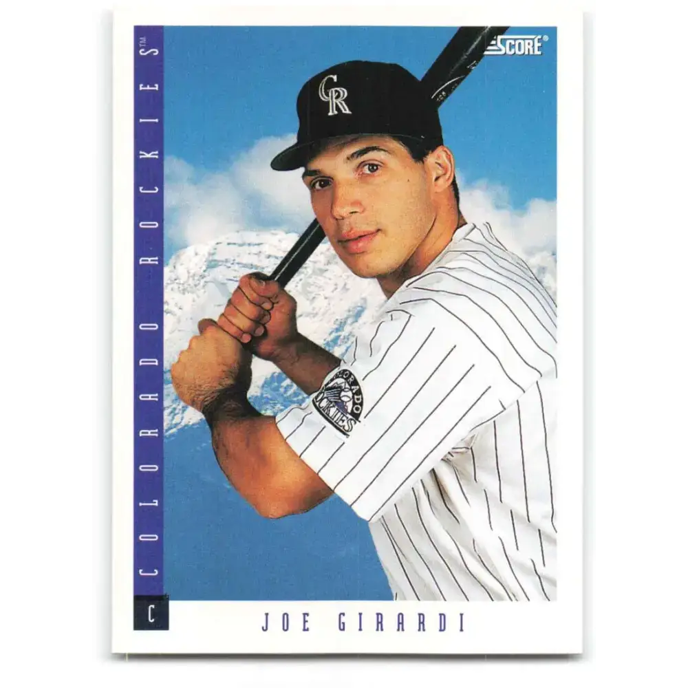 1993 Score #419 Joe Girardi NM-MT Colorado Rockies Baseball Card - Baseball Card Single