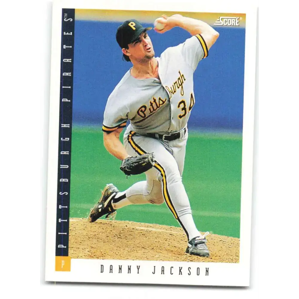 1993 Score #421 Danny Jackson NM-MT Pittsburgh Pirates Baseball Card - Baseball Card Single