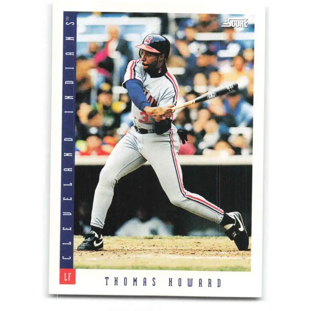 1993 Score #426 Thomas Howard NM-MT Cleveland Indians Baseball Card - Baseball Card Single